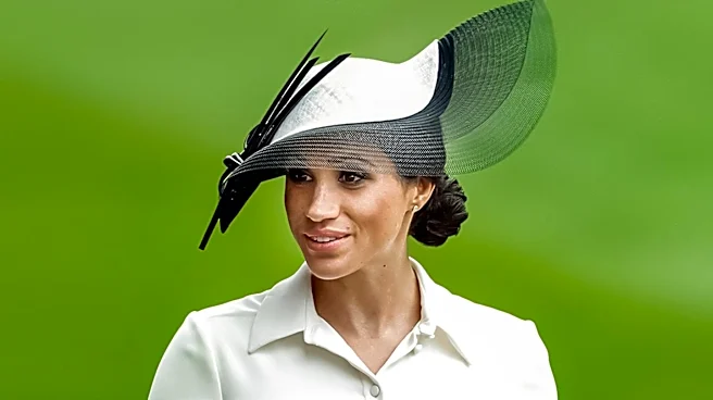 Meghan Markle Attends Gala in Asymmetrical Gown, Honors Princess Diana