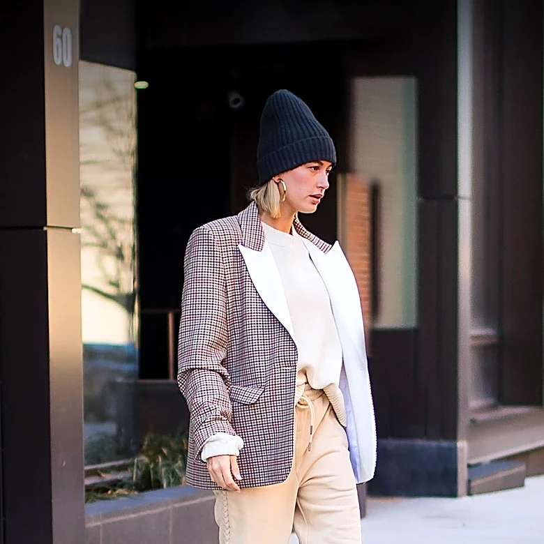 Hailey Bieber Embraces Neon Trend with Nike Sneakers, Sparking Fashion Interest