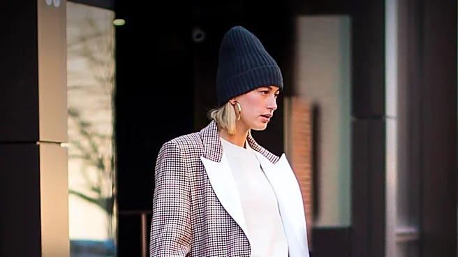 Hailey Bieber Embraces Neon Trend with Nike Sneakers, Sparking Fashion Interest
