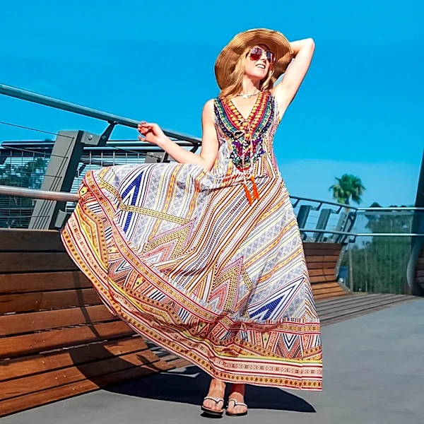 Infanta Sofía Embraces Circular Fashion with Iconic Desigual Dress in Mallorca