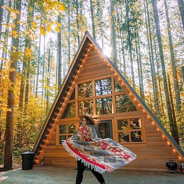 Hudson Valley A-Frame Cabin Offers Nature Retreat for City Dwellers