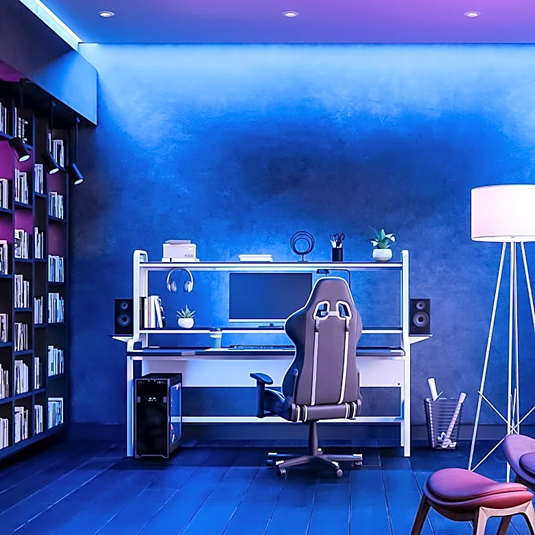 Monster Adjustable Smart Floor Lamp Offers Customizable Mood Lighting for Indoor Spaces