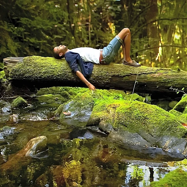Forest Bathing Event Led by Jane West Promotes Relaxation and Connection with Nature