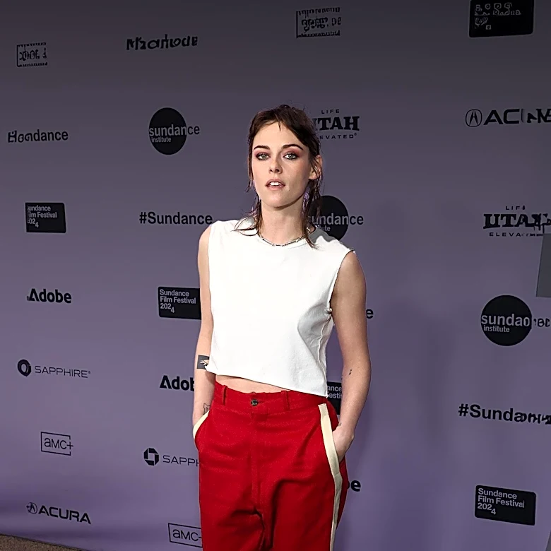 Kristen Stewart's Vibrant Sneakers Add Colorful Flair to Her Outfits