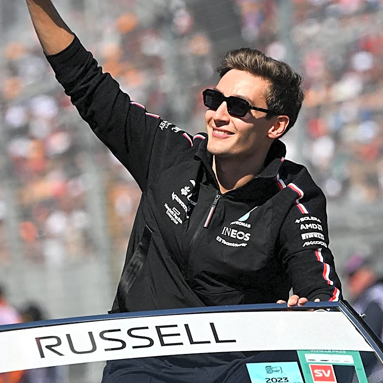 F1 Driver George Russell Announces Engagement to Longtime Partner