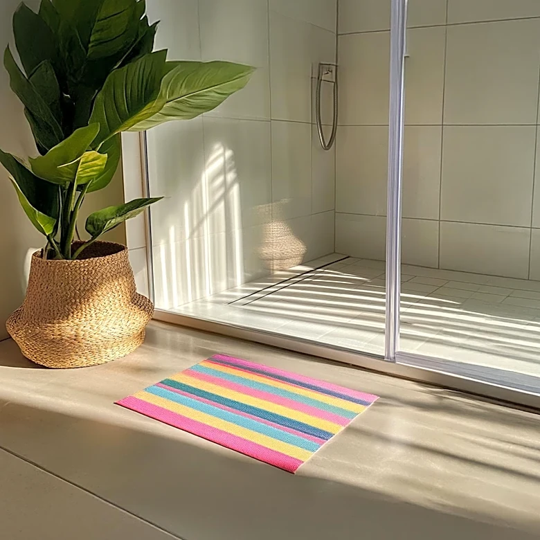 Quiet Town Introduces Eco-Friendly Shower Curtain with Recycled Materials