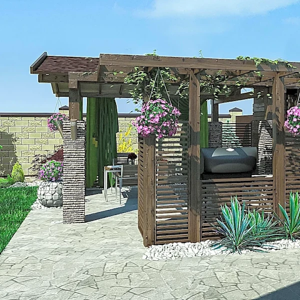 Upcycling Broken Concrete for Eco-Friendly Patio Designs