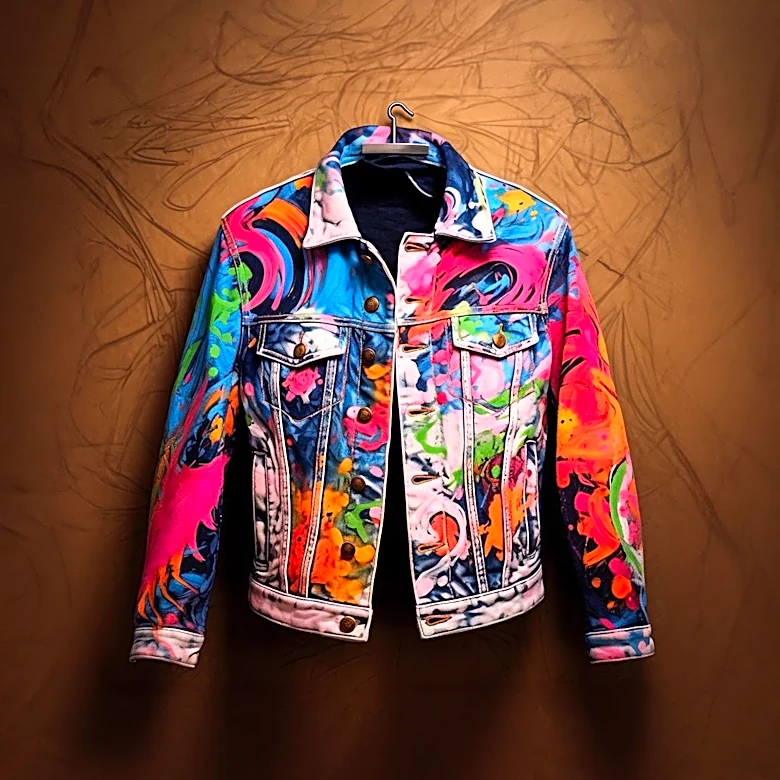 Artist's Five-Year Project Captures Gen Z Pop Culture on Denim Jacket