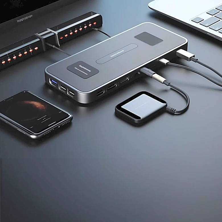 Cabletime's ScreenDock Enhances Computer Connectivity with Built-in Display