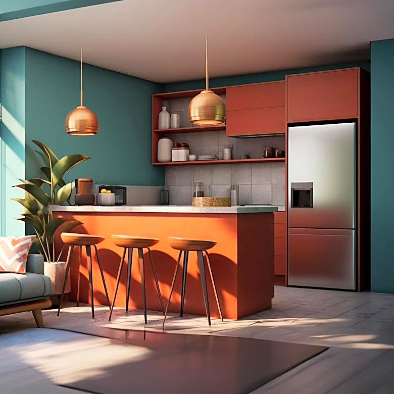 Miami-Inspired Kitchen Makeover Transforms London Home