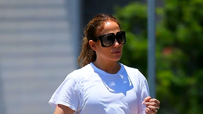 Jennifer Lopez Embraces White Lace Top Trend at Malibu Outing