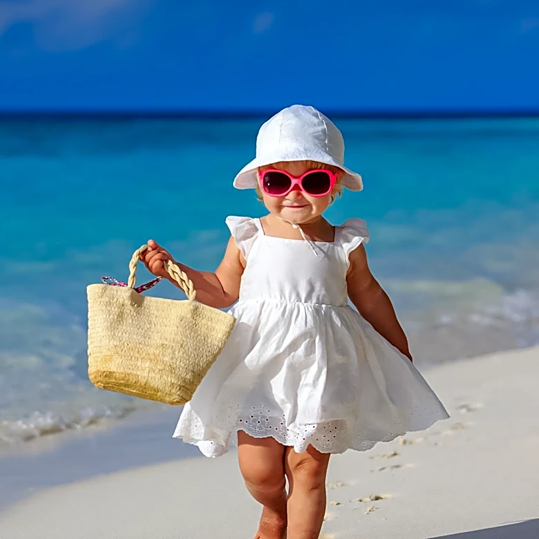 Harper Beckham Wears £640 Hermès Sandals Amid Family's European Vacation
