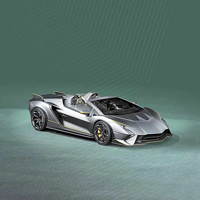 Eccentrica Unveils V12 Roadster, a Restomod Lamborghini Diablo