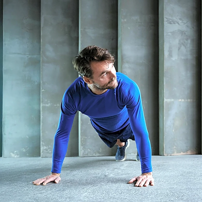 Trainer Recommends Static Holds for Muscle Building and Joint Stability