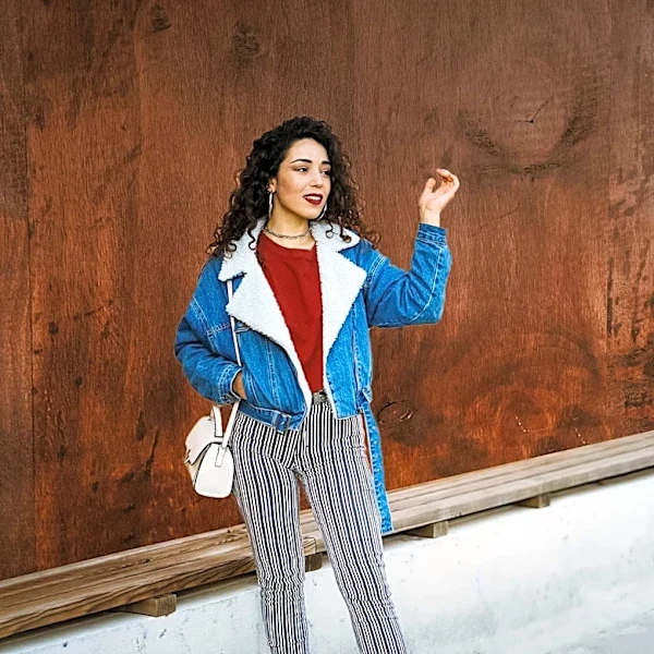 Striped Denim Emerges as a Major Fashion Trend