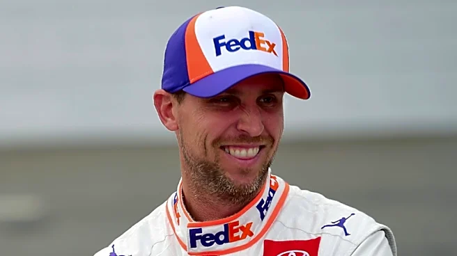 Denny Hamlin Overcomes Brake Issues to Finish Fifth in Iowa Corn 350