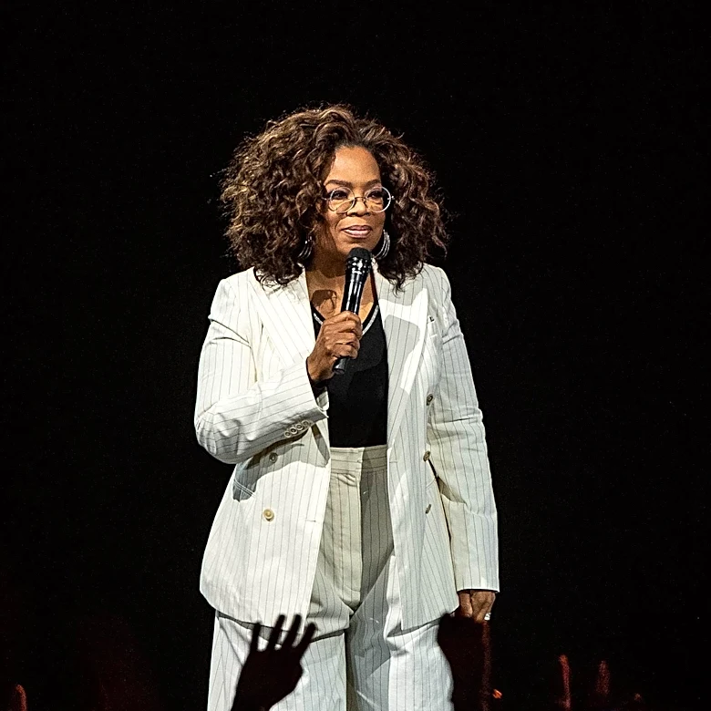 Oprah Winfrey Celebrates 40th Anniversary of Her Talk Show with Stedman Graham