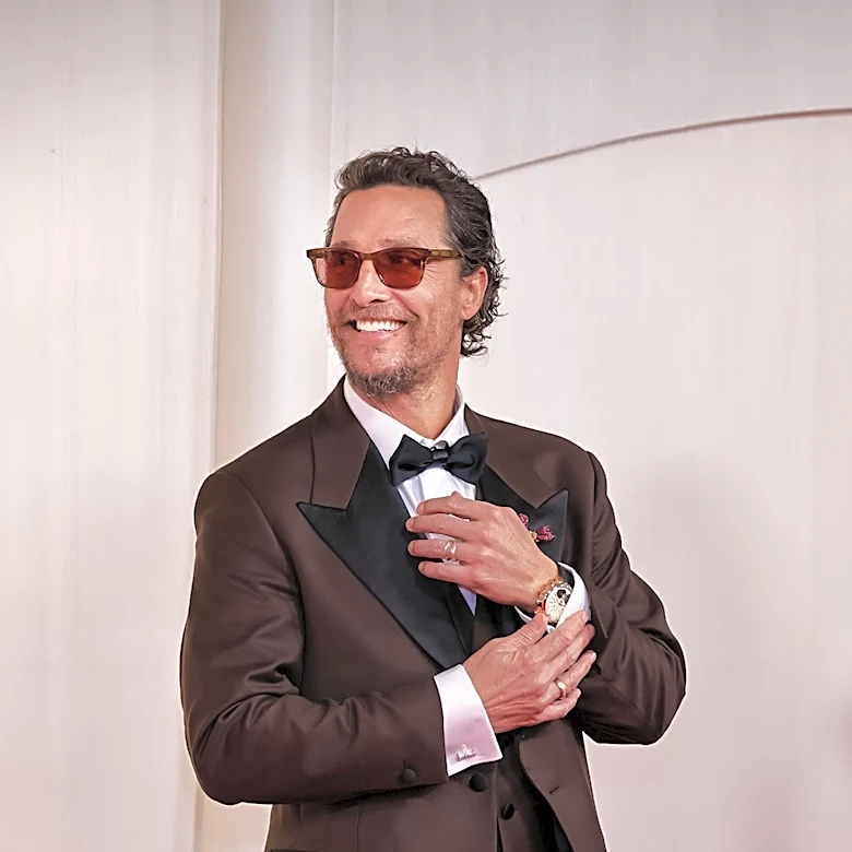 Matthew McConaughey Attends Film Screening with Family in Texas
