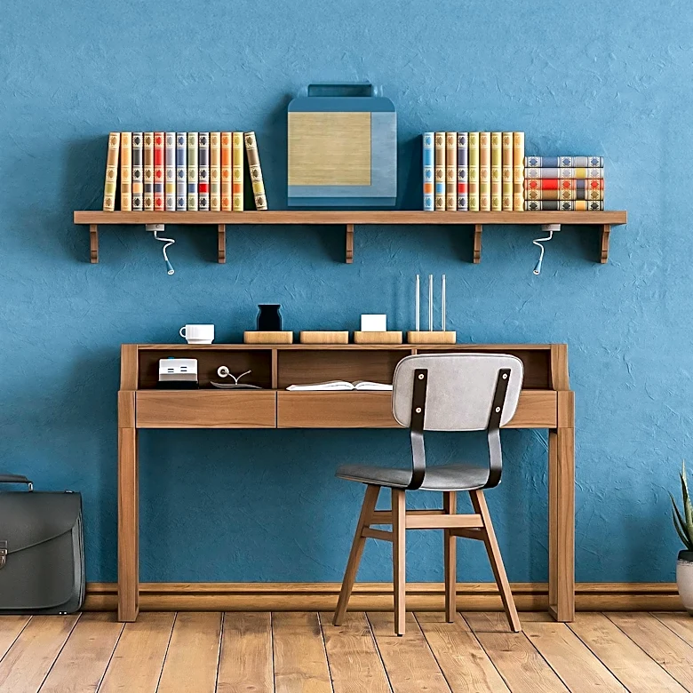 Nancy Meyers' Home Office Design Highlights the Benefits of Floating Desks