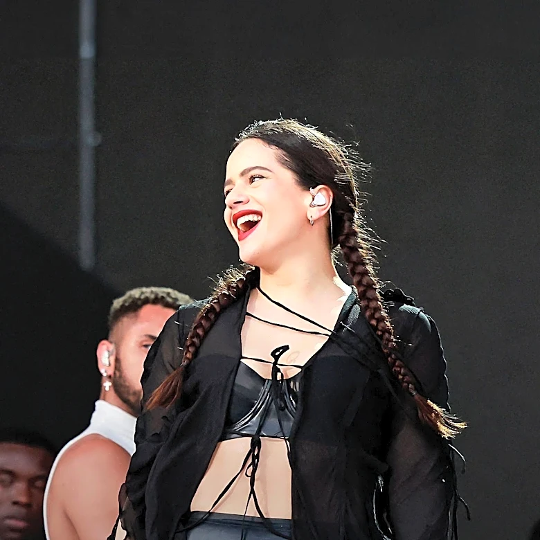 Rosalía Jokes About Open Relationships During Rio Concert