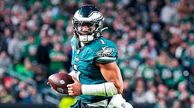 Eagles' Social Media Highlights Jalen Hurts Interception, Sparking Discussion