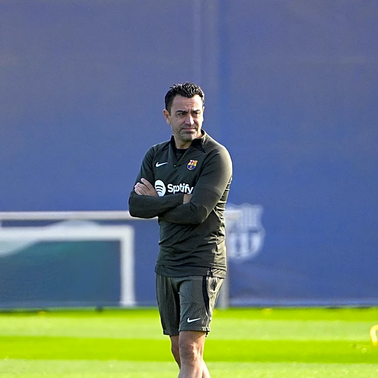 Brooklyn Nets Coach Jordi Fernández Visits FC Barcelona Training Session