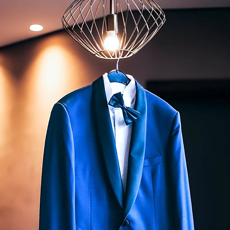 Paul Anthony Kelly Models Disney Weddings Tuxedo, Blending Fashion and Fantasy