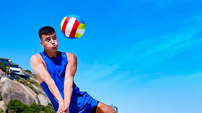 Marialena Roumelioti Sparks Debate with Beach Volleyball Video