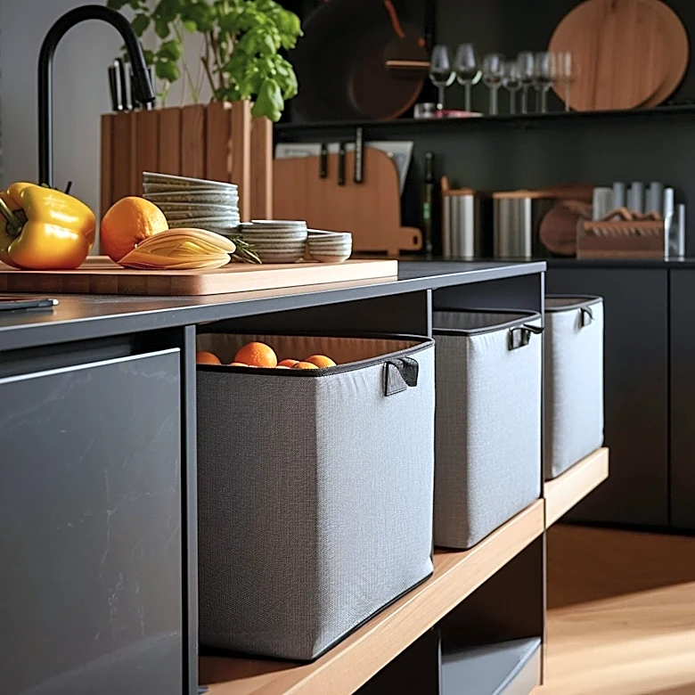 Kitchen Design Innovates Storage Solutions Beyond Traditional Cabinets