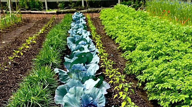 Edible Gardens Incorporate Dark-Toned Vegetables for Aesthetic and Utility