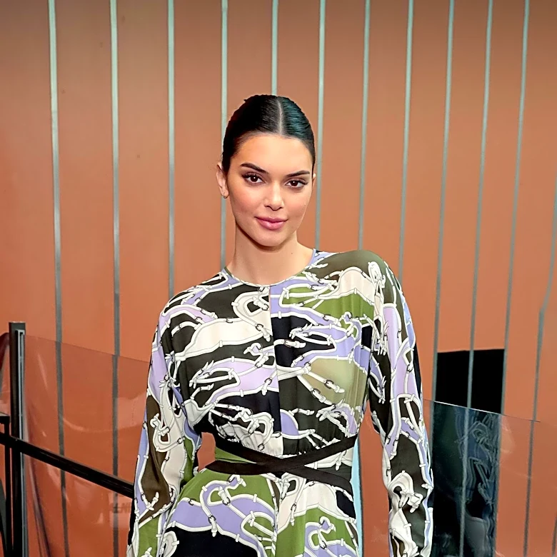 Kendall Jenner Adopts Hailey Bieber's Favorite '90s Zig-Zag Headband Trend