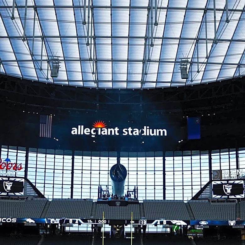 Raiders Propose $158 Million Hacienda Plaza Platform for Allegiant Stadium