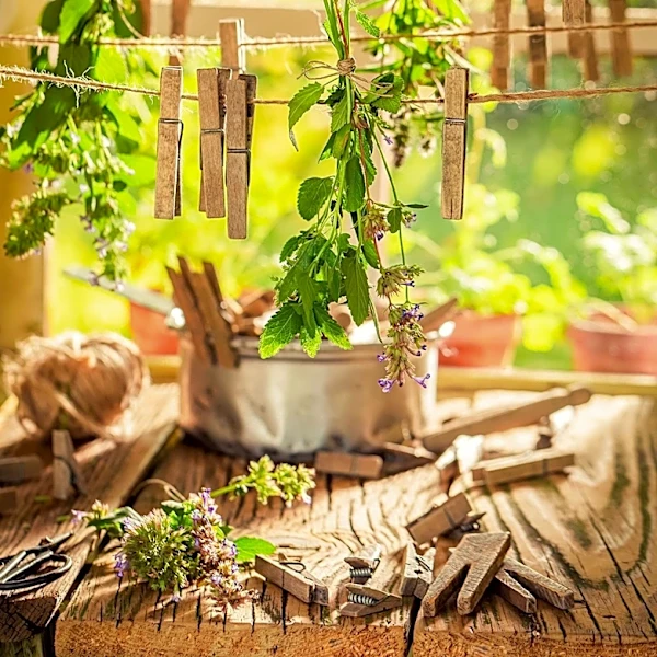 DIY Project Transforms Mirrors into Rustic Wall Decor Using Wooden Clothespins