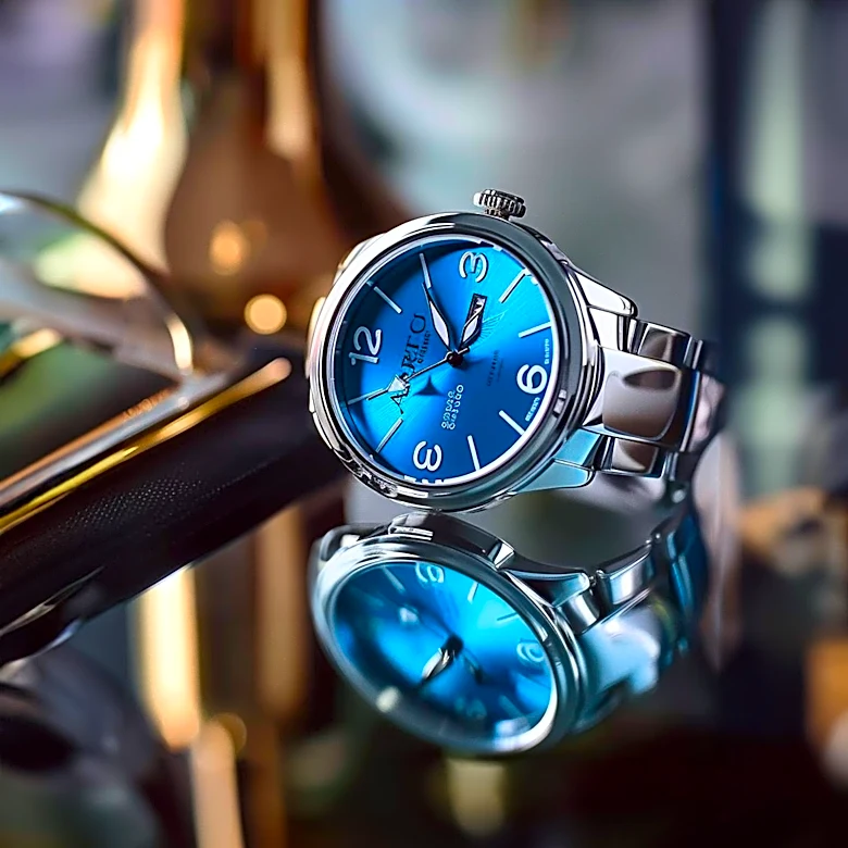 Venezianico Releases Limited Edition Nereide Opale Blu Watch Featuring Lab-Grown Blue Opal Dial