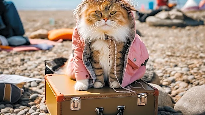 Internet-Famous Cats Louie and Todd Travel the World, Amassing Millions of Social Media Followers