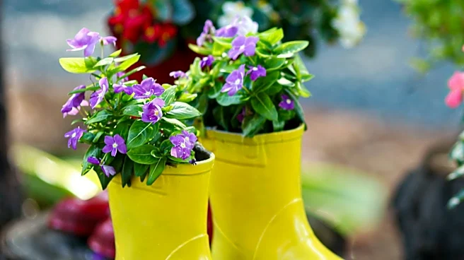Old Frying Pans Repurposed as Upcycled Garden Staples