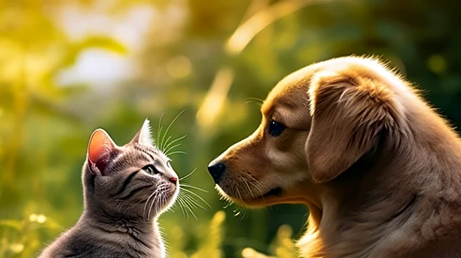 Golden Retriever Puppy Sully's Affection for Cat Lucy Goes Viral Despite Mixed Signals
