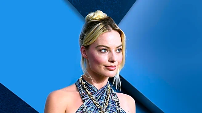Margot Robbie Showcases 1960s-Inspired Fashion with Chanel Accessories in Paris
