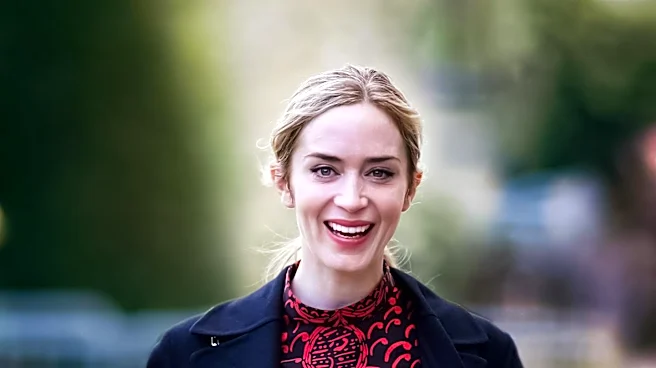 Emily Blunt Praised by Child Actors for On-Set Nurturing During 'Oppenheimer' Filming