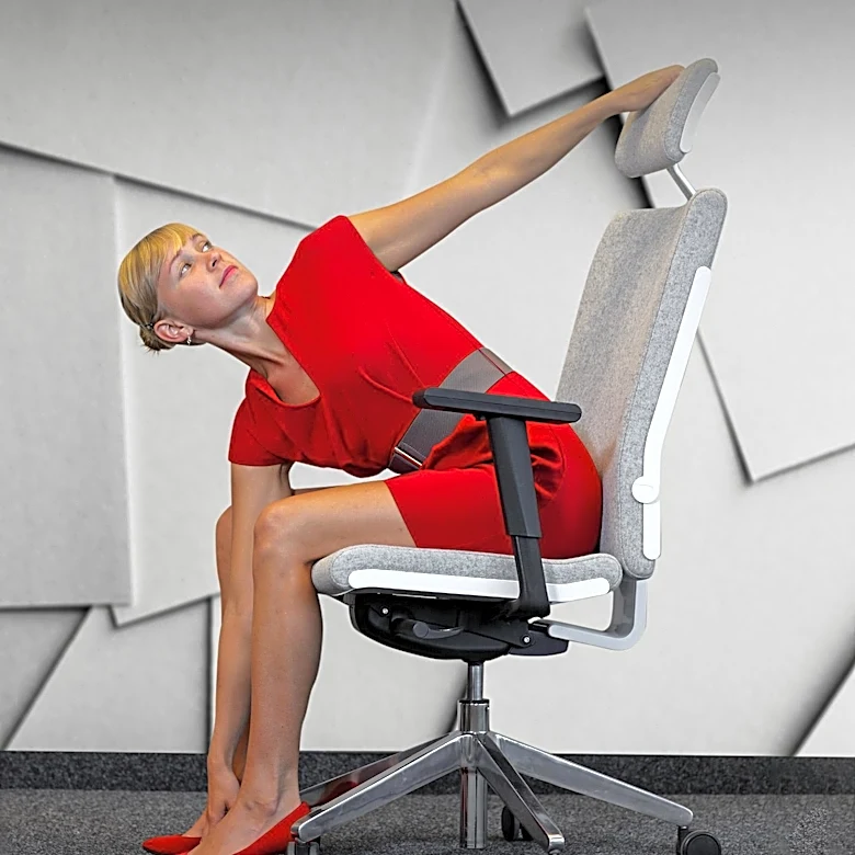 Hilaria Baldwin Shares Five Stretches to Combat Desk-Related Pain and Stiffness