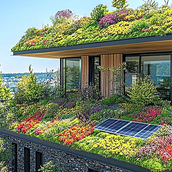 Ohio Home Features Earth-Sheltered Design with Mowable Roof