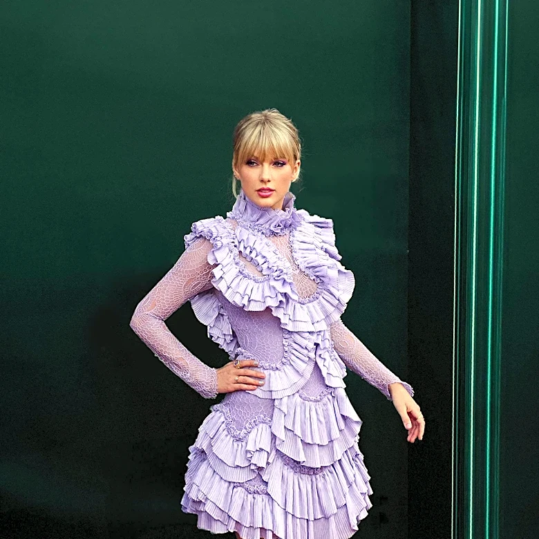 Taylor Swift Wears Delphine Lilac Floral Minidress, Boosting NYC Brand's Profile
