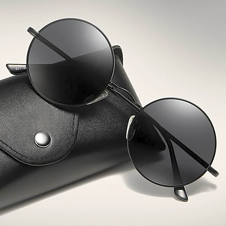 Loewe Flower Cat-Eye Sunglasses Launched with Shiny Black Acetate Frame and Black Lenses