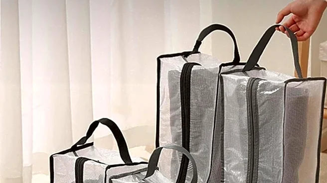 Amazon's Hanging Vacuum Storage Bags Offer Solution for Bulky Outdoor Cushion Storage