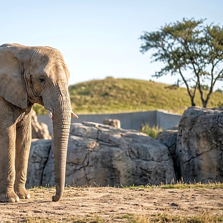 Maryland Zoo Transfers Female Elephant Felix to All-Male Herd Transition