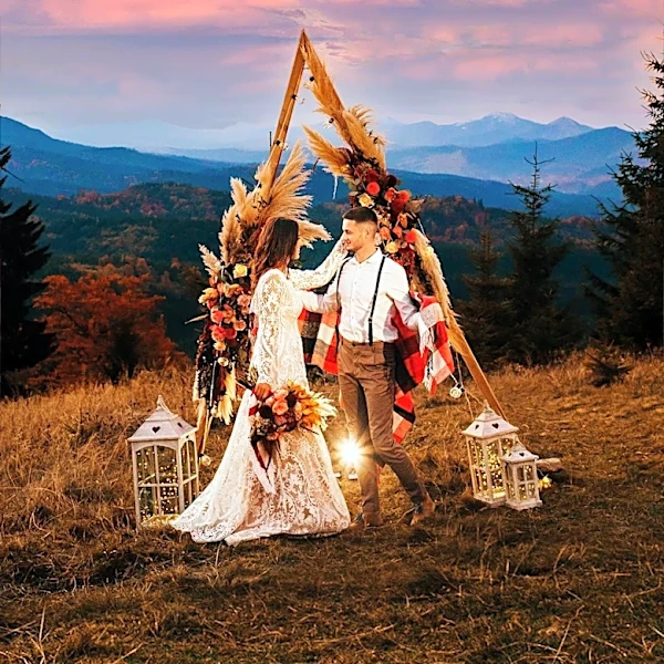 AnnaLynne McCord and Danny Cipriani Host 'Elegant Bohemian' Wedding Featuring Shamanic Rituals