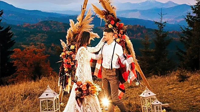 AnnaLynne McCord and Danny Cipriani Host 'Elegant Bohemian' Wedding Featuring Shamanic Rituals
