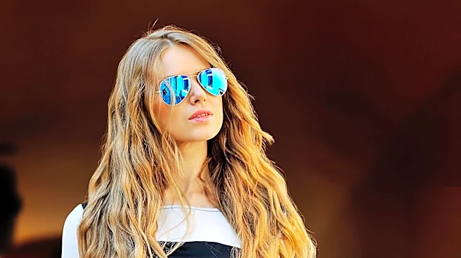 Sienna Miller Showcases Retro Aviator Sunglasses, Highlighting 1970s Boho-Chic Trend