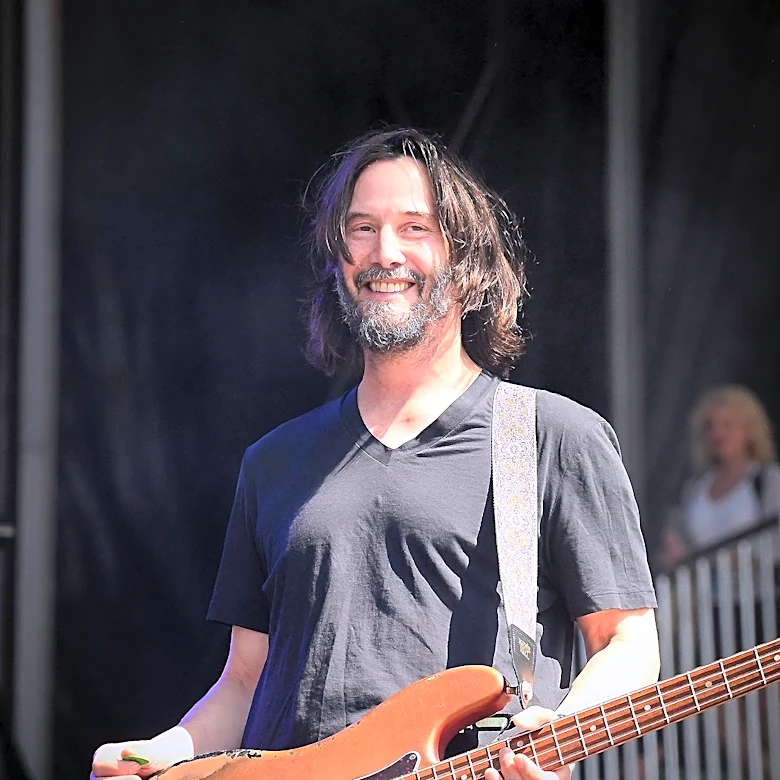 Keanu Reeves Spotted in Covington, Kentucky, for Dogstar Band Performance