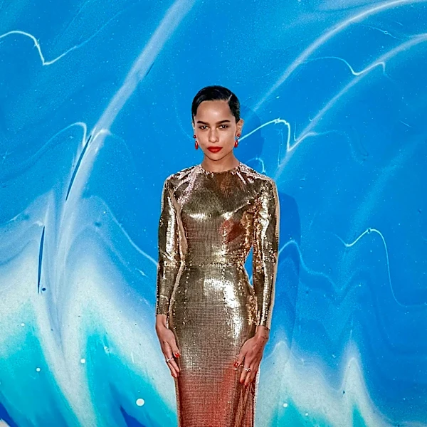 Zoë Kravitz Spotted in 'Barneys New York' Tee, Sparking Nostalgia for Defunct Department Store